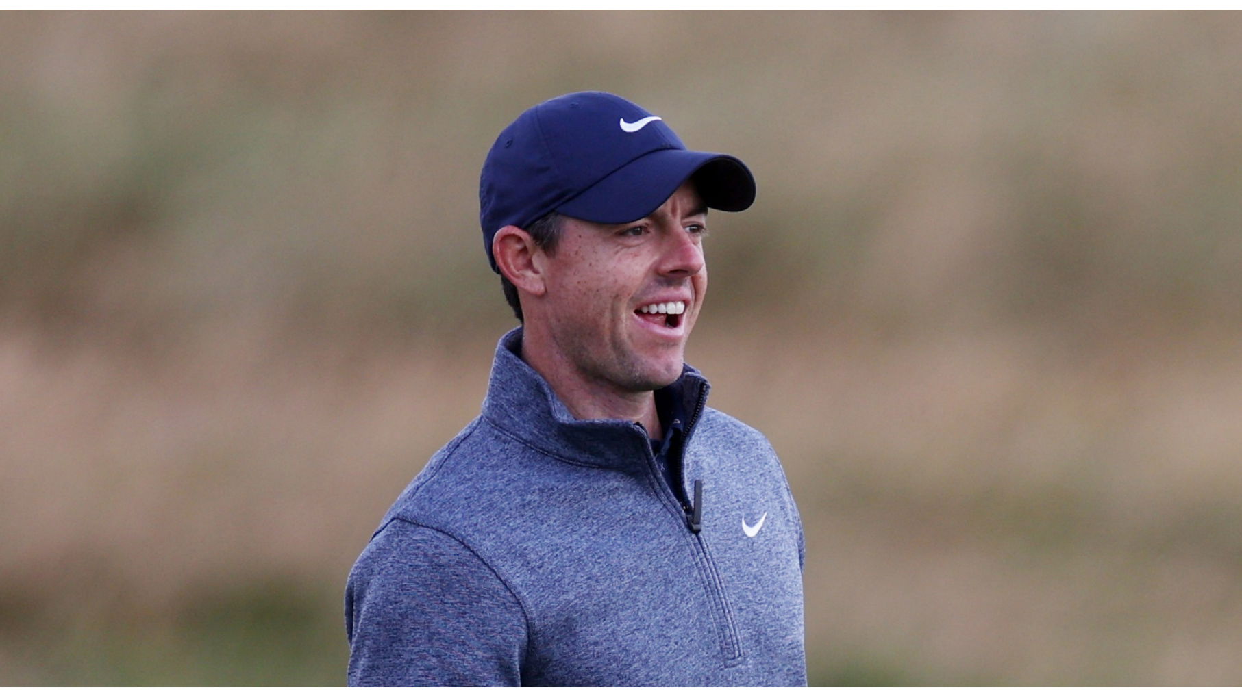 Rory McIlroy to television host: "I think you just need a drink!"
